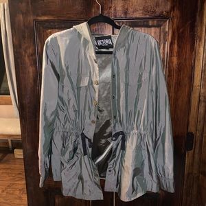 Reflective Army Green Jacket